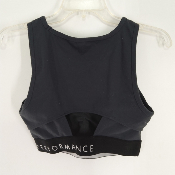 CALVIN KLEIN PERFORMANCE QUICK DRY CUT OUT SPORTS BRA SMALL - Picture 4 of 5